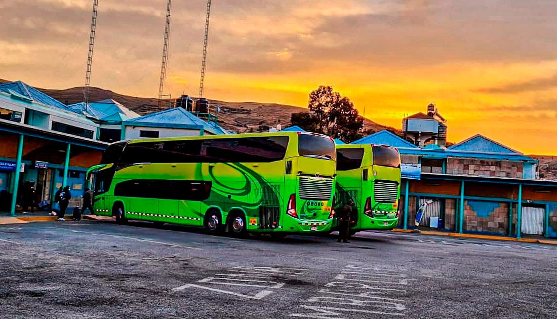 Bus Nocturno Arequipa a Puno