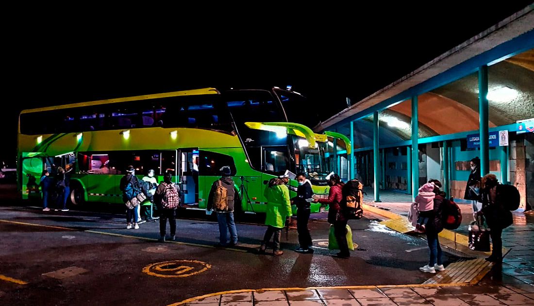 Bus Diurno Arequipa a Puno